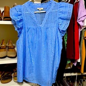 Entro flutter sleeve top